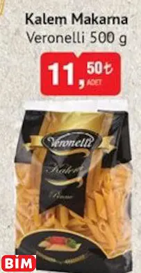 VERONELLİ KALEM MAKARNA